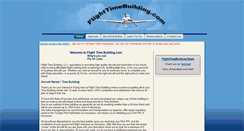 Desktop Screenshot of flighttimebuilding.com
