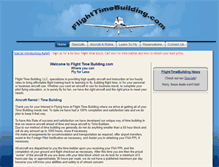 Tablet Screenshot of flighttimebuilding.com